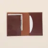 No. 2 card wallet in Vintage Brown American Alligator - ID 001 - open view
