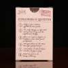 back side of colonel custom playing cards