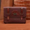 No. 2 leather Bible case in American Buffalo - colonel's private stock