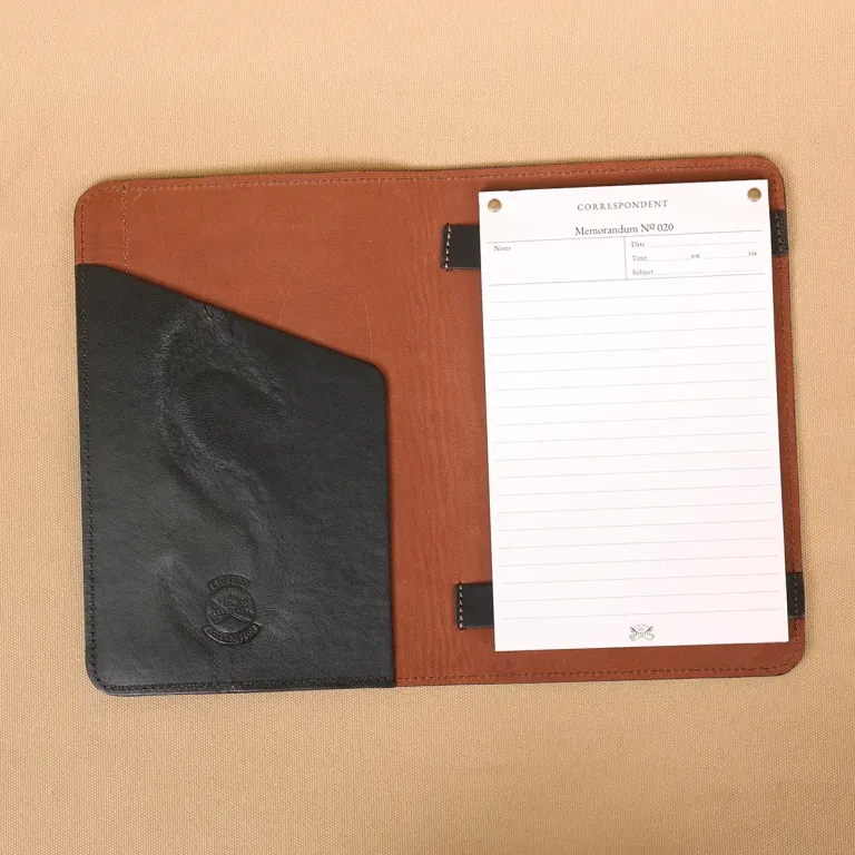 the colonel littleton private stock journal with a rugged leather