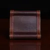 front of Tobacco Brown American Buffalo business card holder