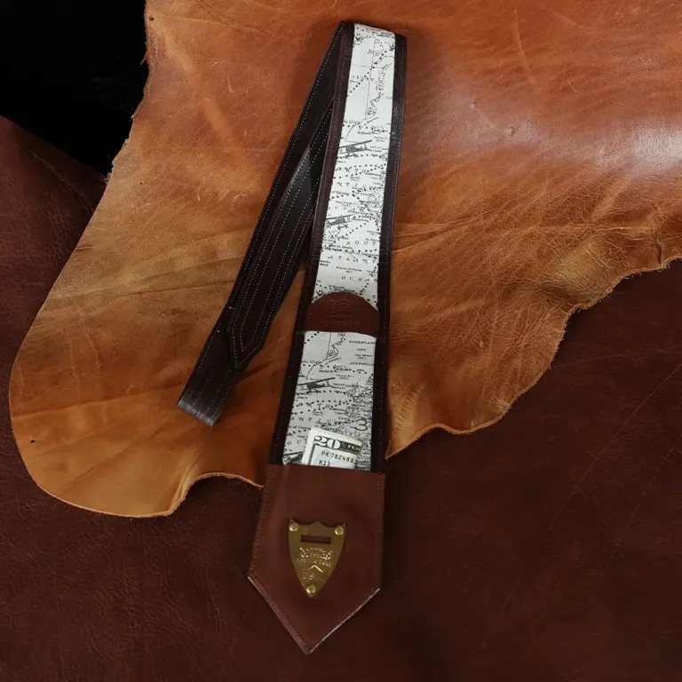 back side of the necktie