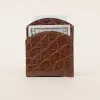 american alligator front pocket wallet - id 003 - front side