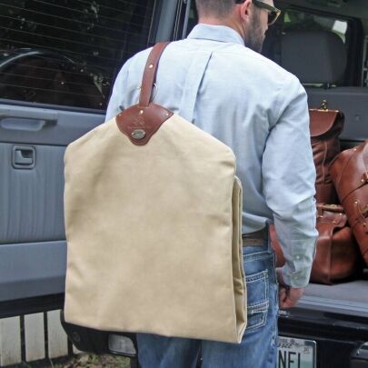Buffalo Leather Travel Bag No. 1 Duffel | Col. Littleton