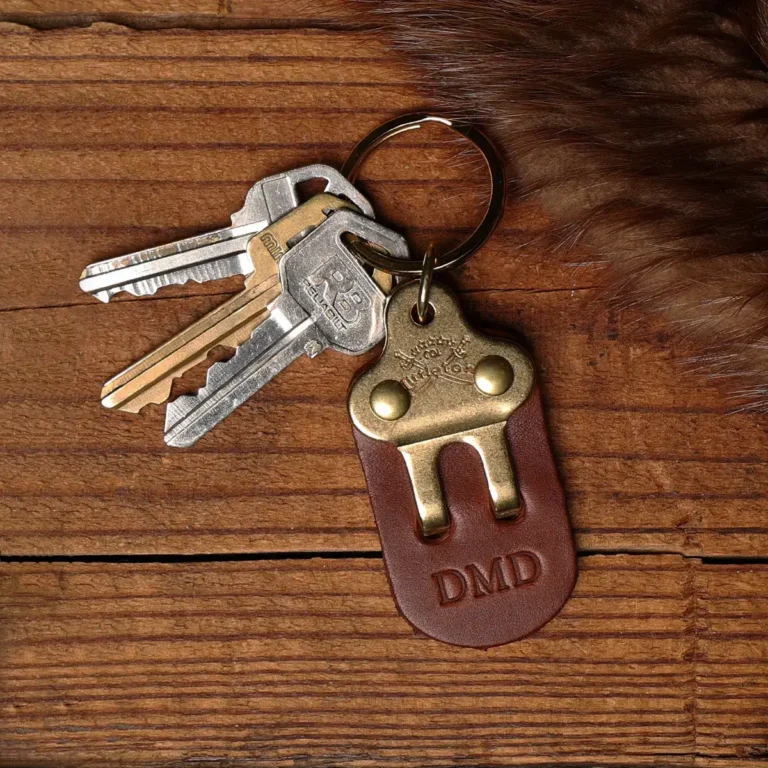No. 6 Key Ring - Vintage Brown | Col. Littleton