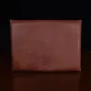 emissary envelope in vintage brown showing the back side