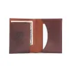 Vintage Brown American Alligator - ID 001 - open view