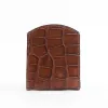 American alligator front pocket wallet - id 001 - back side
