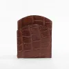 American alligator front pocket wallet - id 001 - front side
