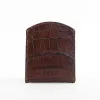 american alligator front pocket wallet - id 003 - back side