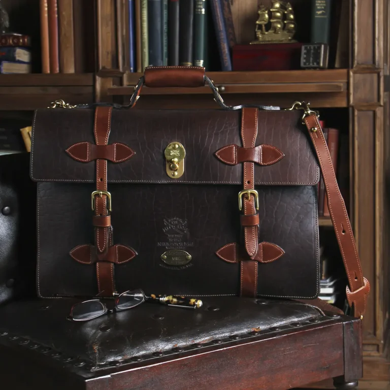 Leather Briefcase No. 1943 Navigator | Colonel Littleton