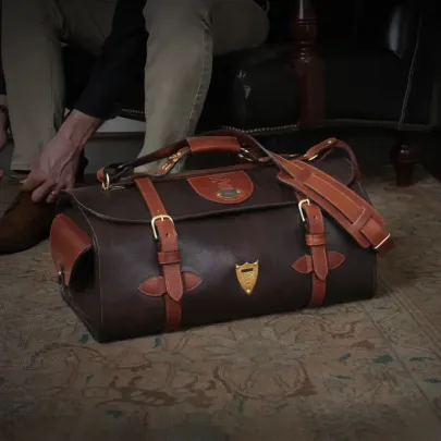 Leather Duffel Travel Bag No. 5 Grip | Col. Littleton