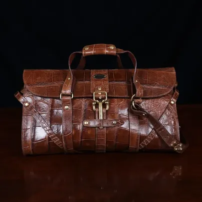 American Alligator Leather Briefcase No. 1943 Navigator | Colonel