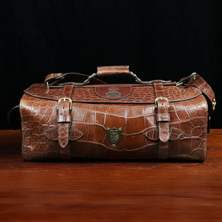 American Alligator Leather Travel Bag No. 1 Grip | Col. Littleton