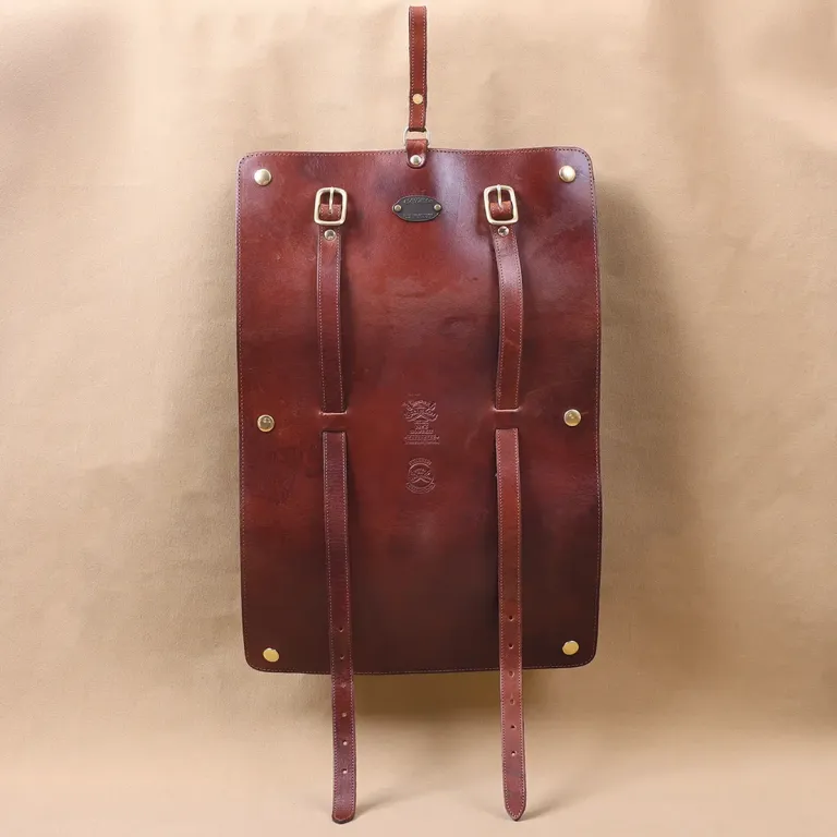 No. 2 Shave Dopp Kit with No. 8 Khaki Cotton Canvas Lining - front view - Colonels private stock