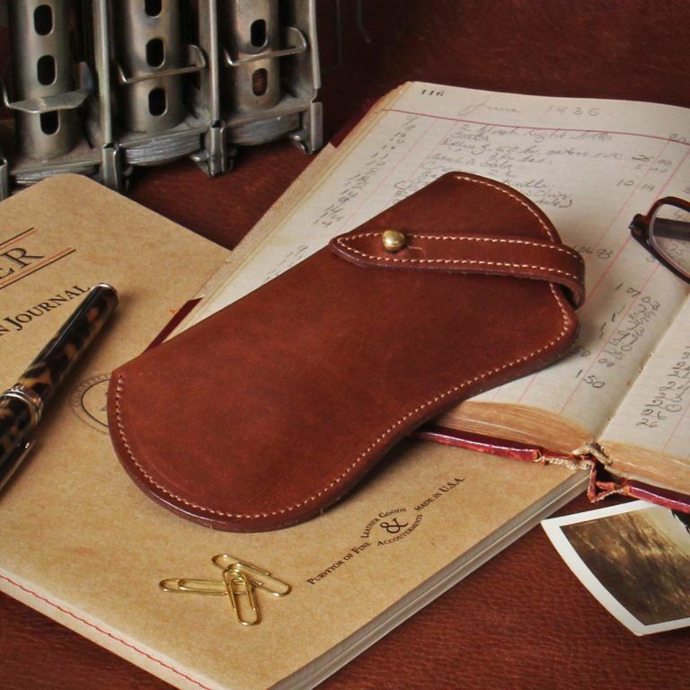No. 4 Leather Billfold Wallet - American Buffalo | Col. Littleton