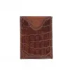 no 4 cardcase wallet in alligator - id 003 - front view