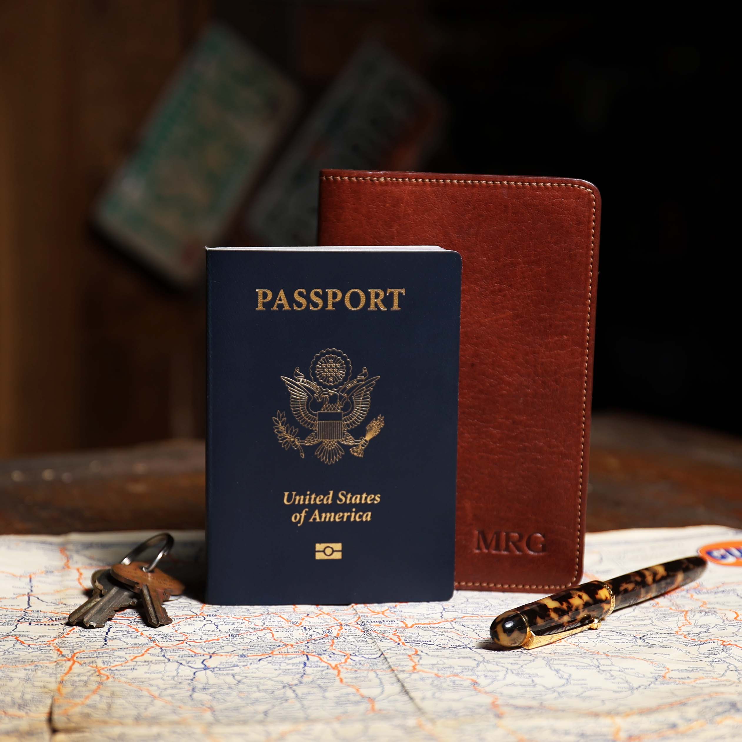Leather Passport Travel Wallet No. 27 | Colonel Littleton