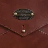 badge of Vintage Brown Emissary Envelope Pocket