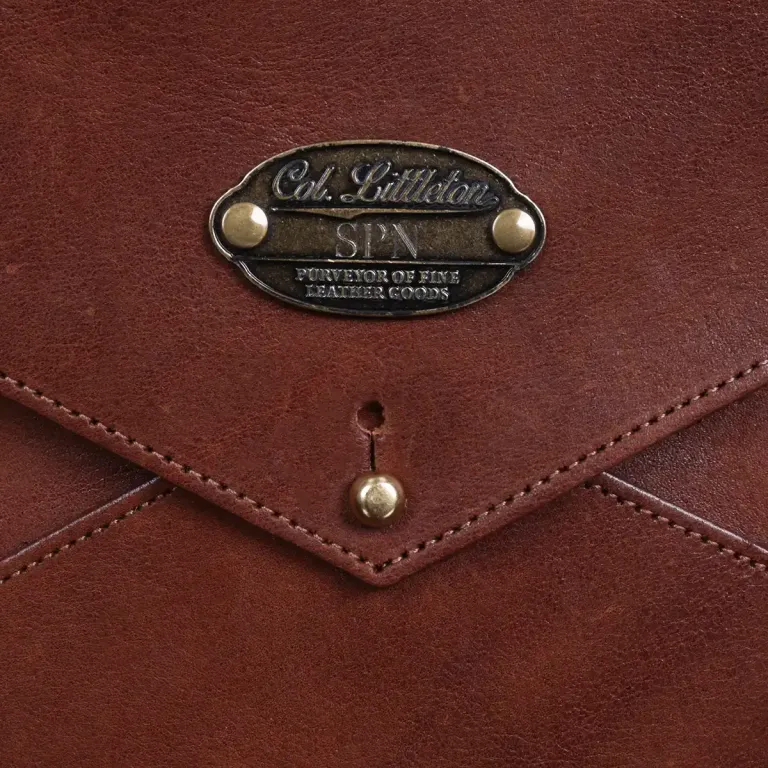 badge of Vintage Brown Emissary Envelope Pocket