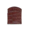 American alligator front pocket wallet - id 002 - front side