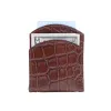 American alligator front pocket wallet - id 002 - front side