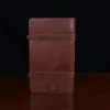 no. 18 legal portfolio in vintage brown steerhide - back