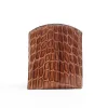 American alligator front pocket wallet - id 002 - back side