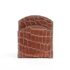 American alligator front pocket wallet - id 002 - front side