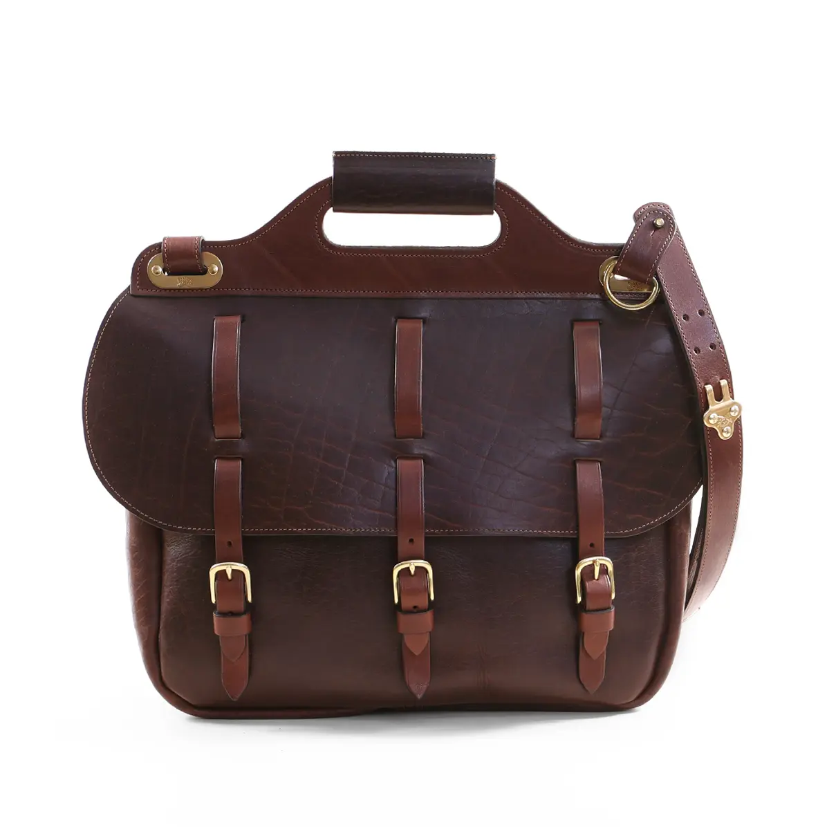 Colonel Littleton No. 1 Saddlebag Briefcase - Thumbnail 3