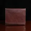 tobacco american leather buffalo leather concealed carry pocket - back view