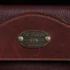tobacco american leather buffalo leather concealed carry pocket - personalization view