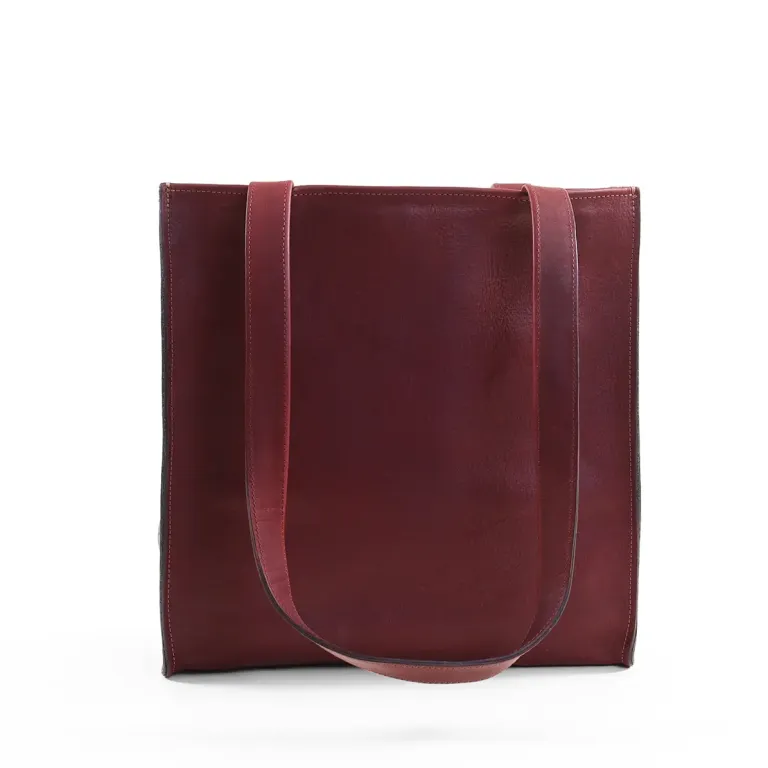 No. 9B tote in Colonel's Private Stock - back view