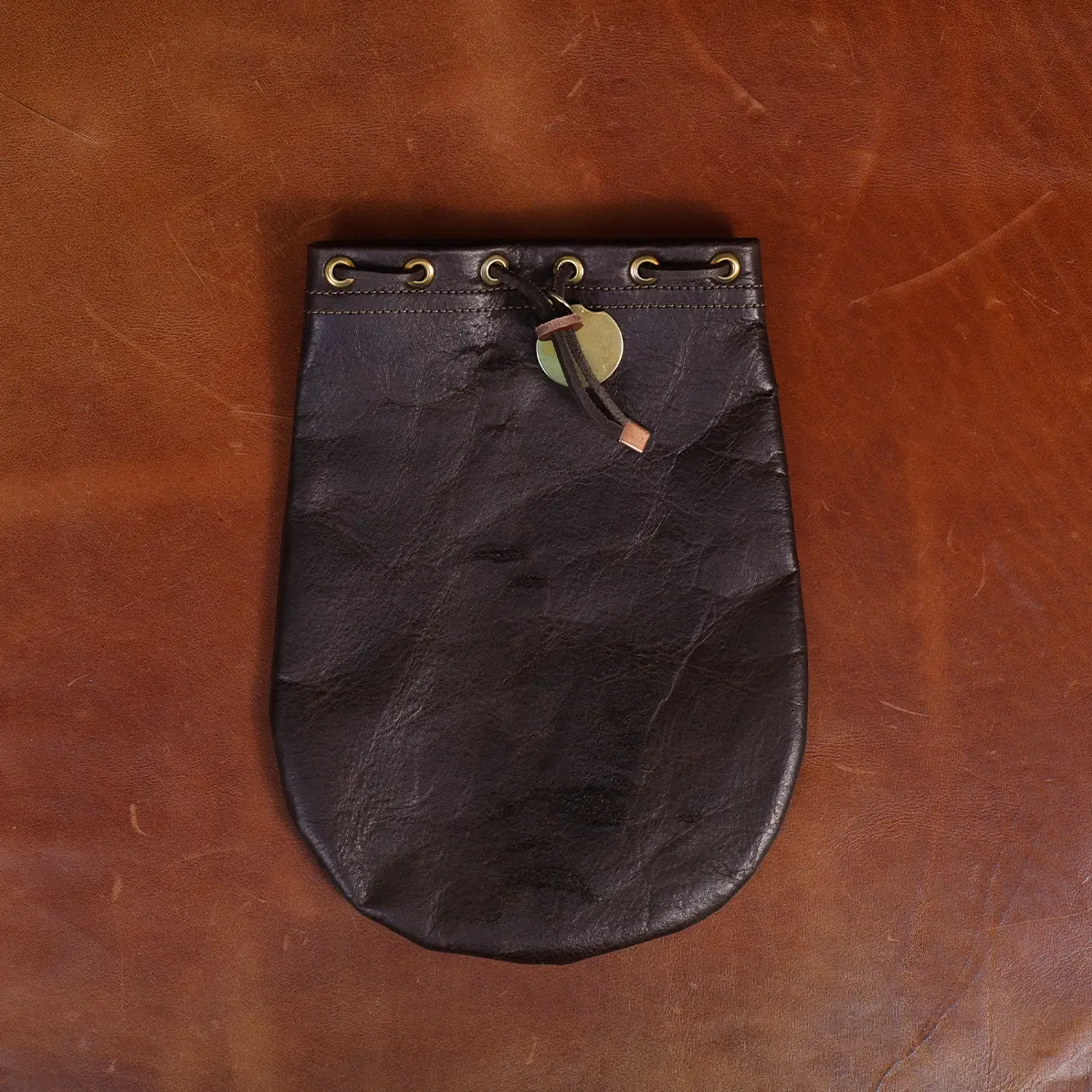 front side of the large sized possibles bag in colonel's private stock collection