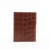 Vintage Brown American Alligator - ID 001 - back view