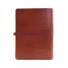 No. 18 Leather Portfolio in Colonel's Private Stock - back view