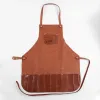Steerhide Apron with an Ameircan Alligator trim - Colonel's Private Stock - front view