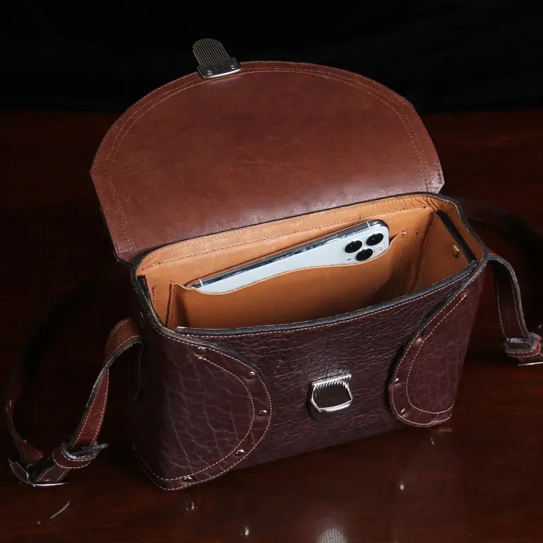 open view of the oakley crossbody bag