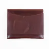 leather conceal carry pouch made of rugged tobacco buffalo leather