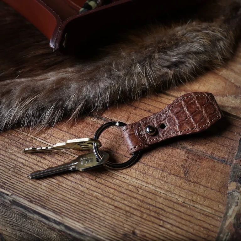 No. 6 Key Ring - Vintage Brown | Col. Littleton